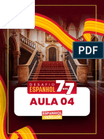 Aula 4 - Desafio Espanhol - Apostila Edição 02 - 2024