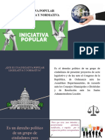 Iniciativa Popular Legislativa y Normativa - Alejandra Henao, Michell Rodriguez