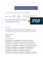 Minfm35736 en 10273 Grade p295gh Normalized or Normalized Formed N