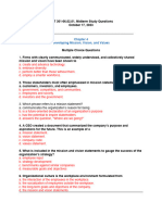 Midterm Study Questions - MGT 301 J 06 J 02 J 01 J October 17 J-2023