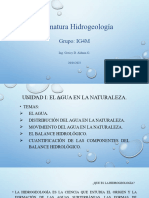 Clase 1 Hidrogeología