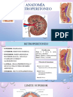 Anatomía Retroperitoneo