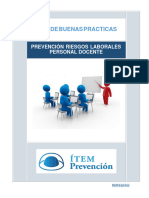 Manual de Prevencion de Riesgos Laborales Del Personal Docente