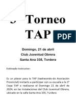 Reglamento Torneo TAP 2024