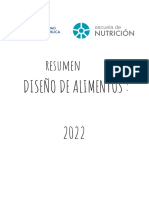 Resumen Diseño de Alimentos