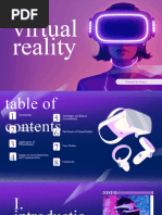 Virtual Reality: Presented by Group 3