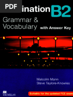 Destination B2 Grammar and Vocabulary With Answer Key