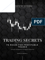 Trading Secrets - 75 Rules For Profitable Trades