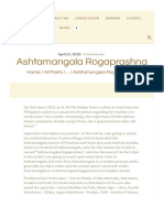 Ashtamangala Rogaprashna - Shubham Alock