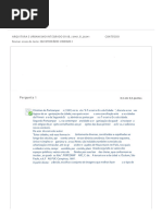 Arquitetura e Urbanismo Integrado - Questionário 01