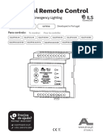 Telecomando para Iluminação de EMG