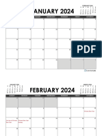 2024 Calendar