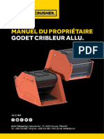 Balde Cribleur - ALLU Crusher Instruction Manual French