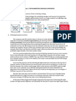 Unit 2 - MKTG Process Continued