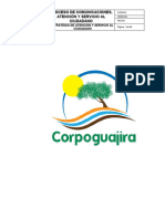 Estrategia Servicio Al Ciudadano Corpoguajira