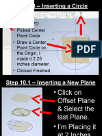 Step 9.3 - Inserting A Circle