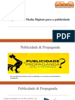 Emergência Dos Media Digitais para A Publicidade - Aula 1 - ECP e NMPDO 2024