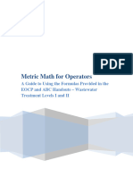 Math For Operators Wastewater Level I and II