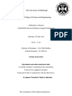 2019 AMAM Exam Paper