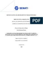 Escuela de Administración de Empresas Carrera de Administracion Industrial