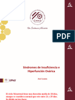 Sindrome de Insuficiencia e Hiperfuncion Ovarica