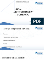 Instituciones y Comercio