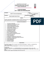 TEORIA DAS ORGANIZAÇÕES 2015.2 - Atualizado