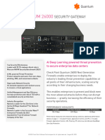 Security Gateway Datasheet