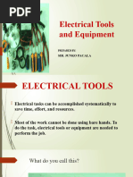 Electrical Tools and Materials