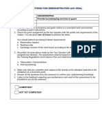 Demonstration Tool Institutional Rating Sheets For Observation