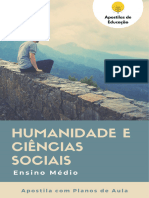 Humanidade e Ciências Sociais - Apostilas de Educação