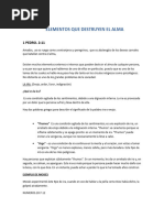 ELEMENTOS QUE DESTRUYEN EL ALMA La Ira