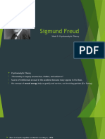 Week 2 Sigmund Freud