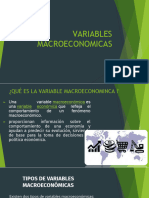 Variables Macroeconomicas