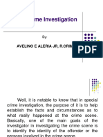 Special Crime Investigation 2011 Powerpoint 1