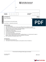 Cambridge IGCSE: MATHEMATICS 0580/21