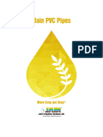 Jain PVC Pipe Catalog