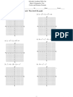 11-Equations of Circles - Distance Formula Summative Test