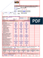 Descriptif de Mode Operatoire de Soudage Preparatoire: Schéma de Préparation Disposition Et Identification Des Passes