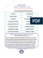 Groupe Nominal Ce1 Ce2