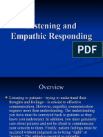 Listening and Empathic Responding