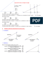 Chap 4 - Cours de Trigonométrie - Site