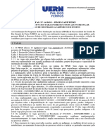 Edital 14 2023 Processo Seletivo para Mestrado Academico em Ensino 2024