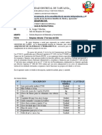 INFORME #013 Requerimiento de Accesorios ...... MODIFICABLE