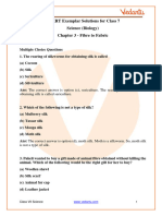 NCERT Exemplar Class 7 Science Solutions Chapter 3 Fibre To Fabric