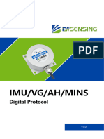 IMU VG AH MINS Digital Protocol