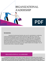 Organizational Leadership