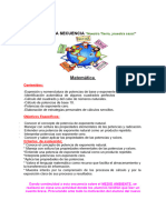 Cuarta Secuencia 6to Grado - Matematica