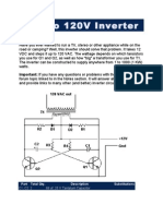 12V To 120V Inverter: Important: If You Have Any Questions or Problems With The Circuit, See The