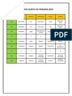 Horario ESCOLAR